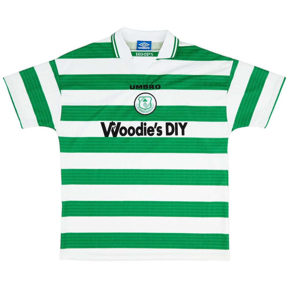 1997-98 Shamrock Rovers Home Shirt - 10/10 - (XL)