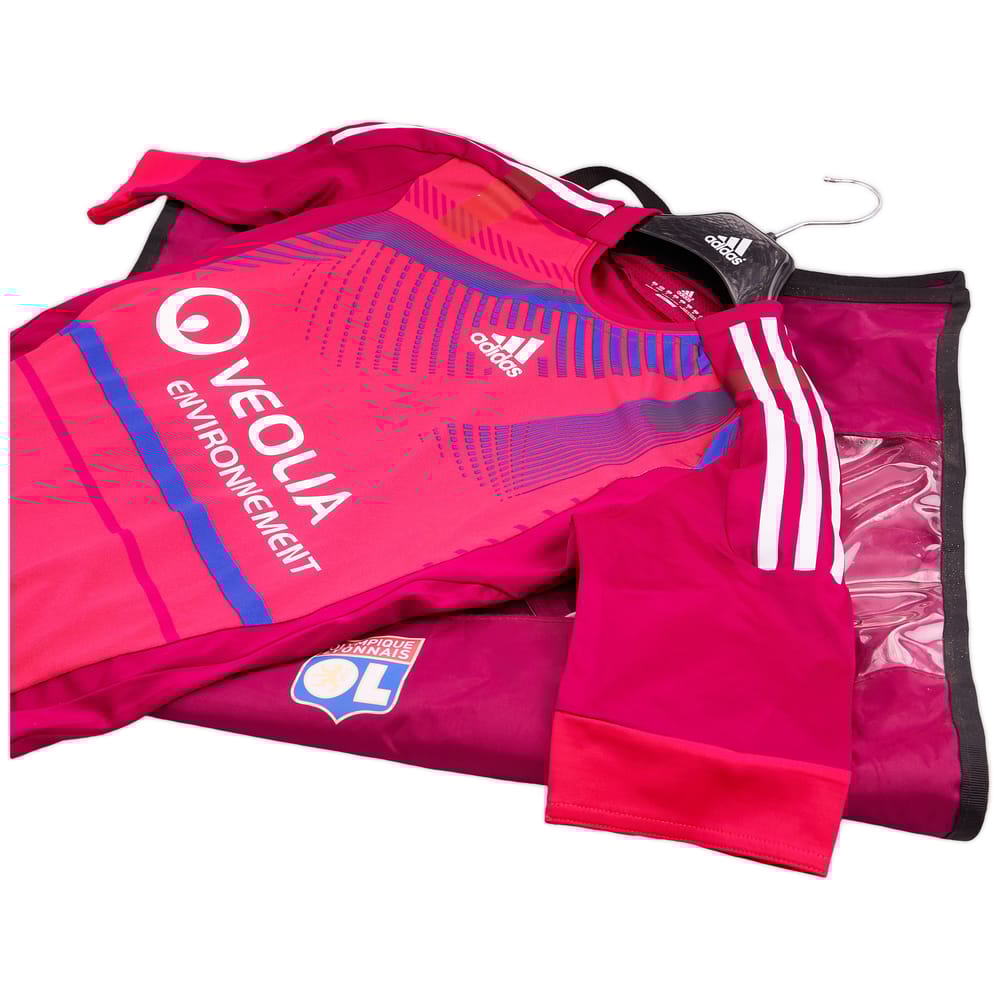 2011-12 Lyon Limited Edition Player Issue TechFit Third Shirt (S)