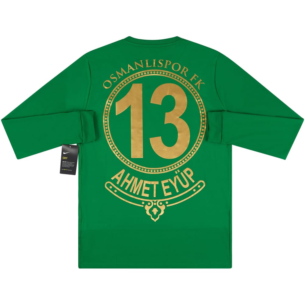 2017-18 Osmanlispor Match Issue GK Shirt Ahmet Eyup #13
