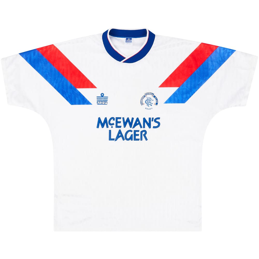 1990-92 Rangers Away Shirt - 8/10 - (XL)