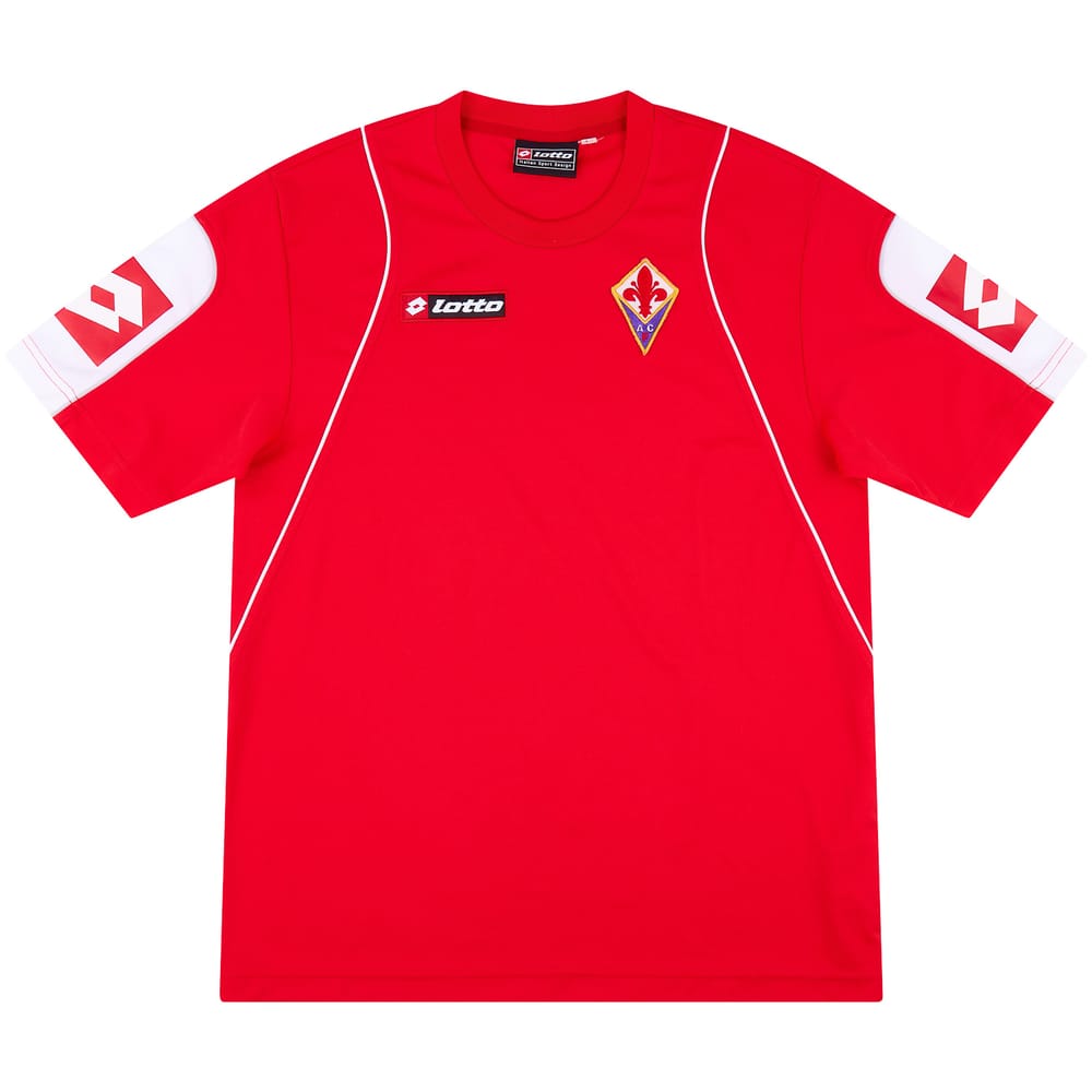 2005-06 Fiorentina Lotto Training Shirt - 9/10 - (L)