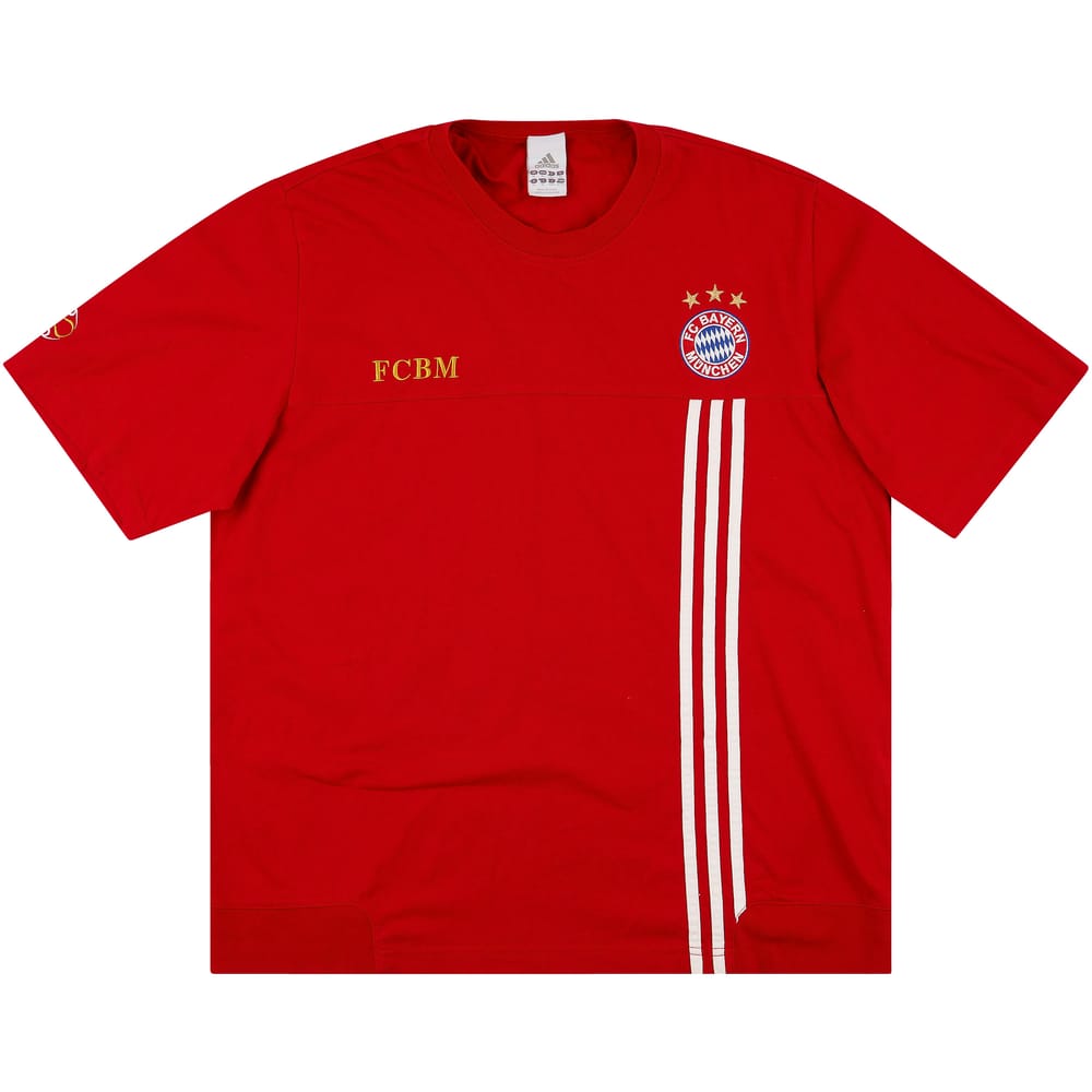 2006-07 Bayern Munich adidas Fan Leisure T-Shirt - 8/10 - (XL)