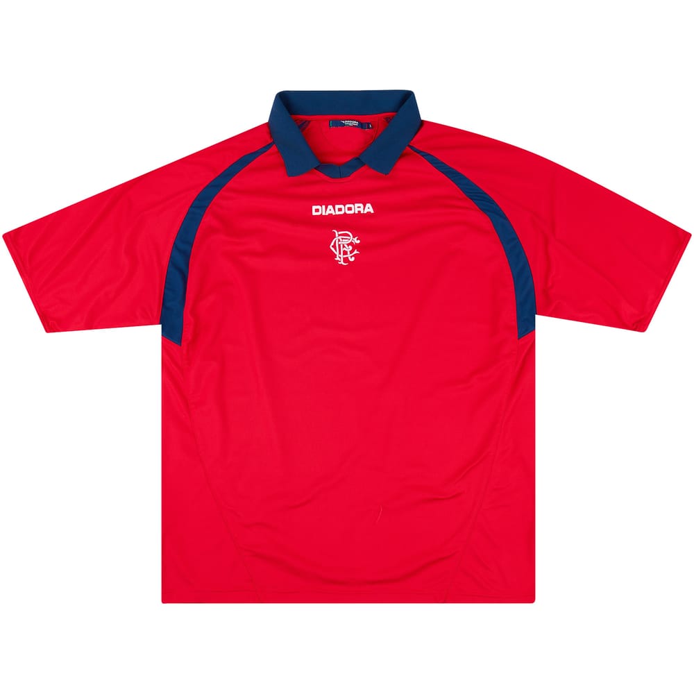 2000s Rangers Diadora Training Shirt - 7/10 (XXL)