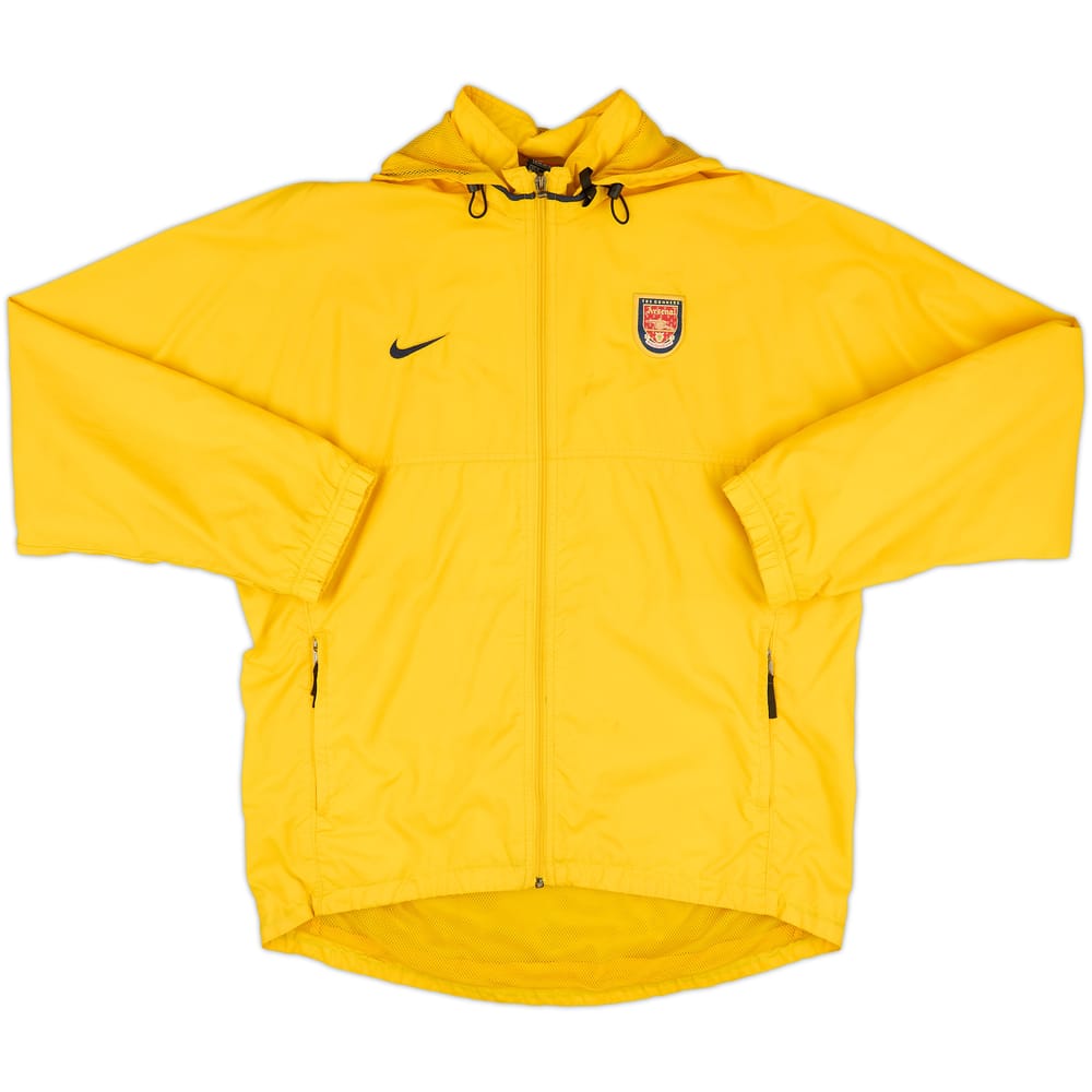 1999-01 Arsenal Nike Hooded Rain Jacket - 6/10 - (M)