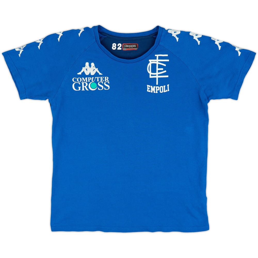 2020-21 Empoli Kappa Player Issue Training Shirt #82 - 8/10 - (M)