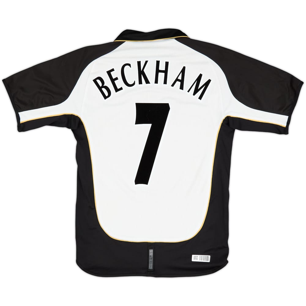 2001-02 Manchester United Centenary Away/Third Shirt Beckham #7 - 5/10 - (S)