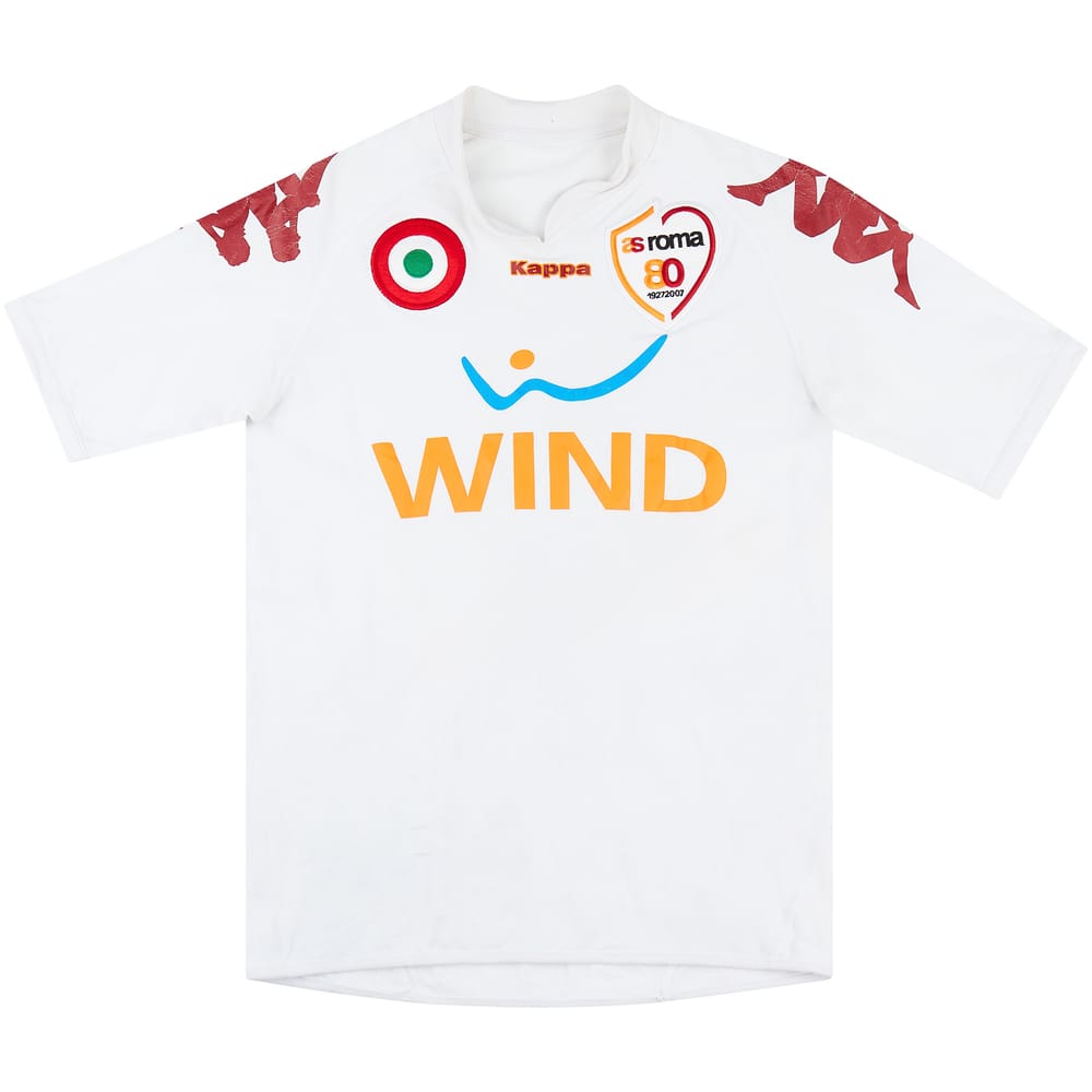 2007-08 Roma Away Shirt - 5/10 - (S)