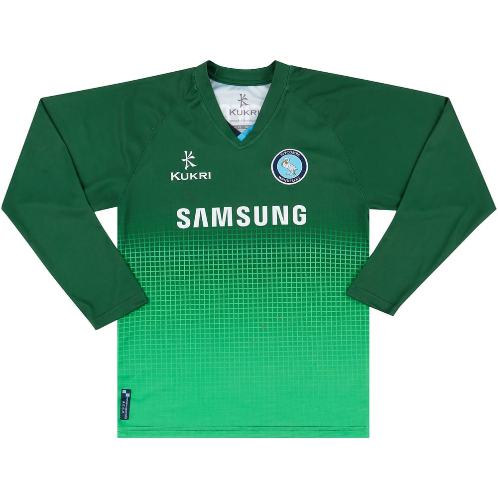 2013-14 Wycombe Wanderers GK Shirt - 7/10 - (XS)