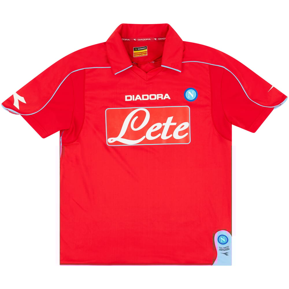 2008-09 Napoli Away Shirt - 9/10 - (XS)