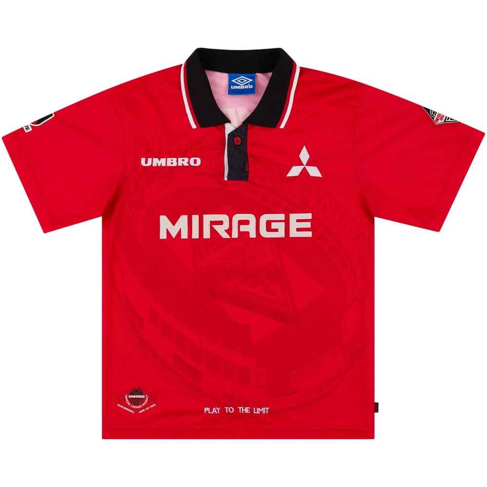 1996-97 Urawa Red Diamonds Home Shirt - 6/10 - (S)