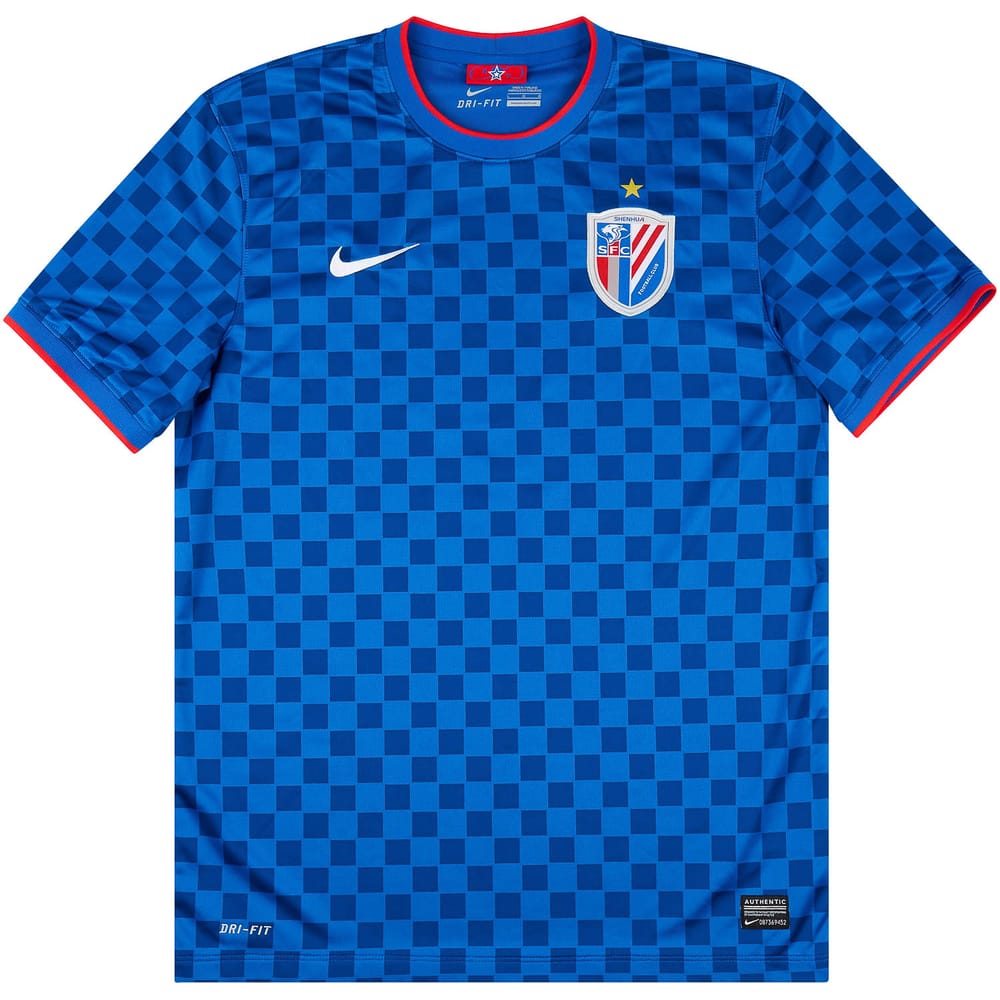 2014 Shanghai Shenhua Home Shirt - 10/10 - (L)