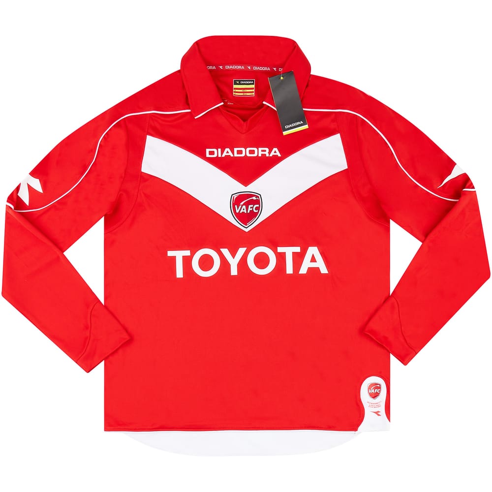 2008-09 Valenciennes Home L/S Shirt S