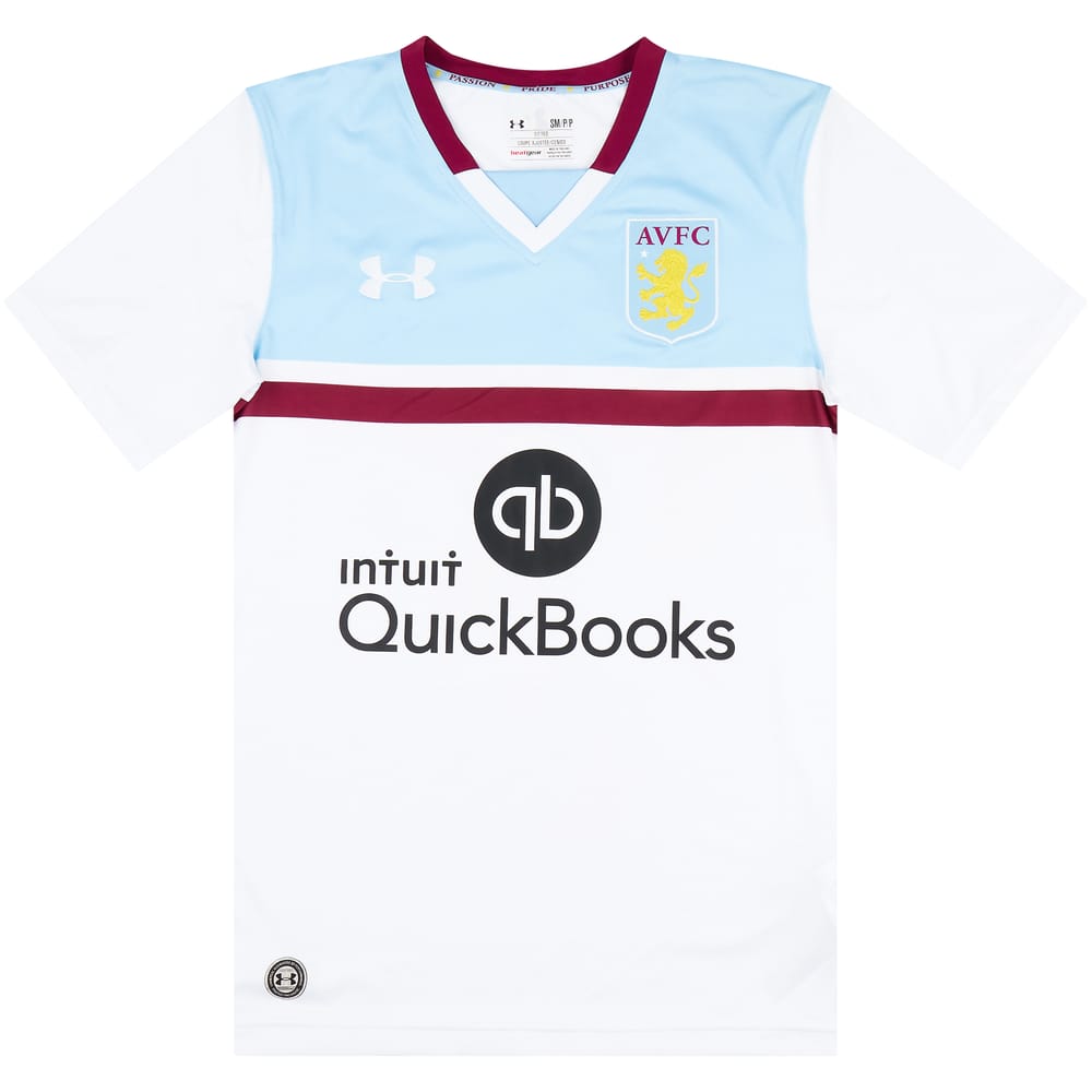 2016-17 Aston Villa Away Shirt - 9/10 - (S)