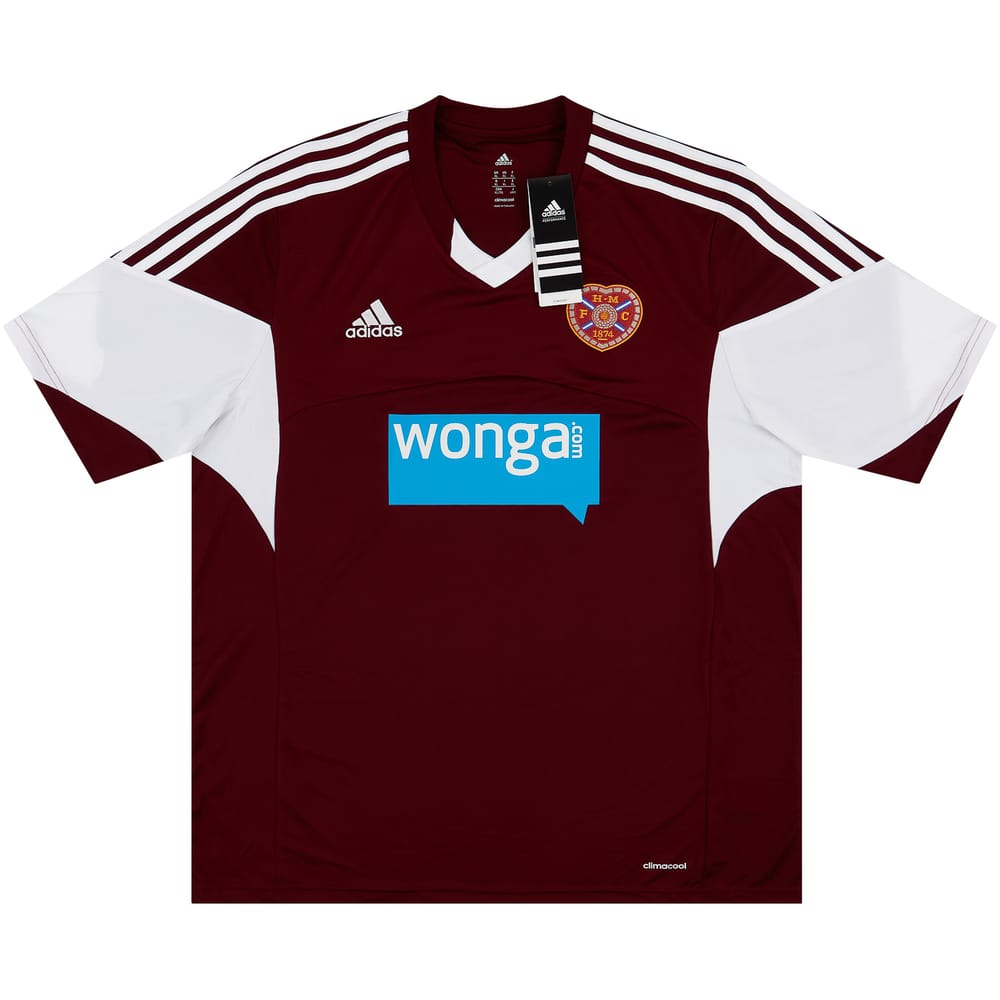 2013-14 Hearts Home Shirt XL