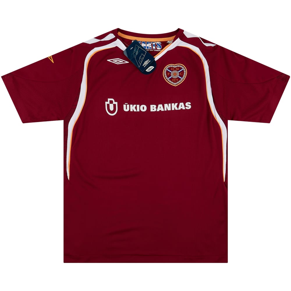 2007-08 Hearts Home Shirt Women's (XL)