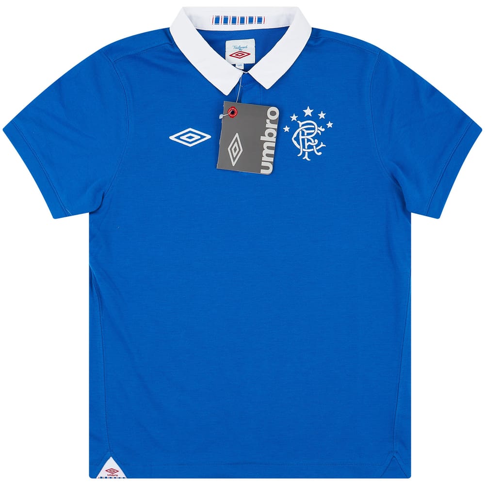 2010-11 Rangers Home Shirt M.Boys