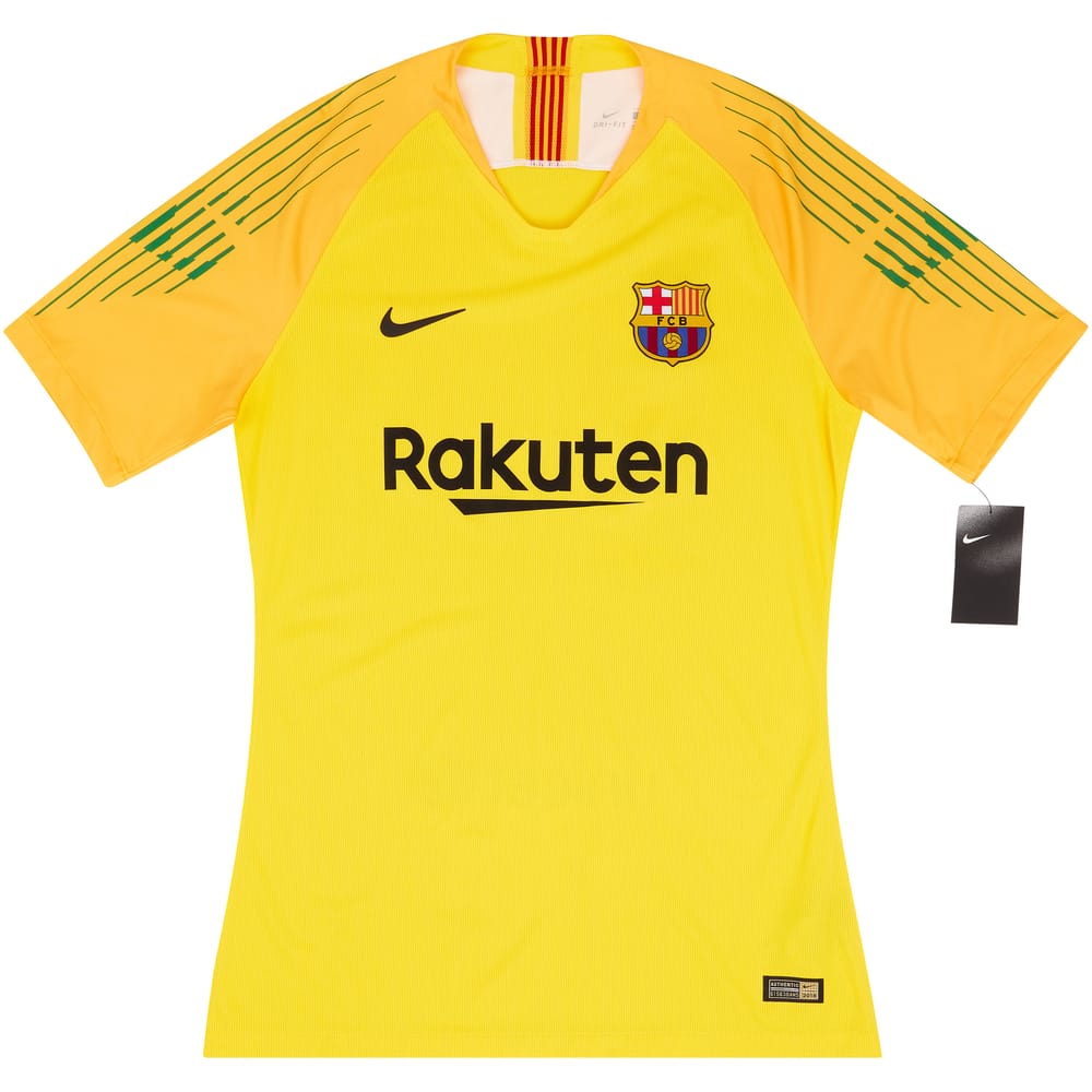 2018-19 Barcelona Authentic GK S/S Shirt (L)