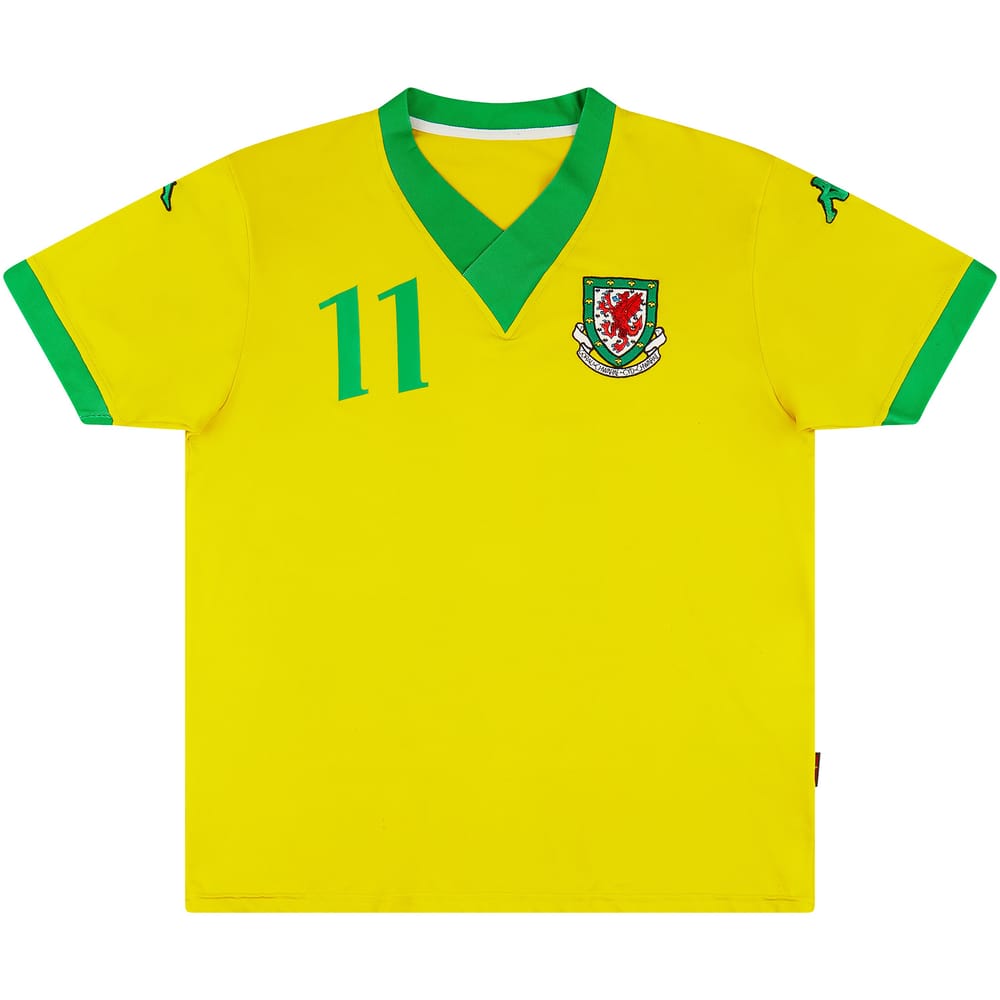 2006-07 Wales Away Shirt #11 - 7/10 - (XXL)