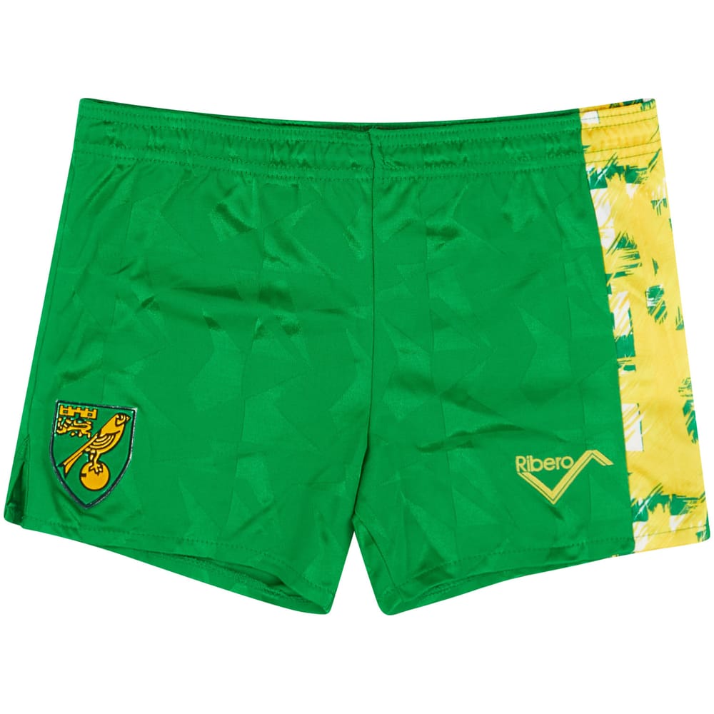 1992-94 Norwich Home Shorts - 6/10 - (Y)