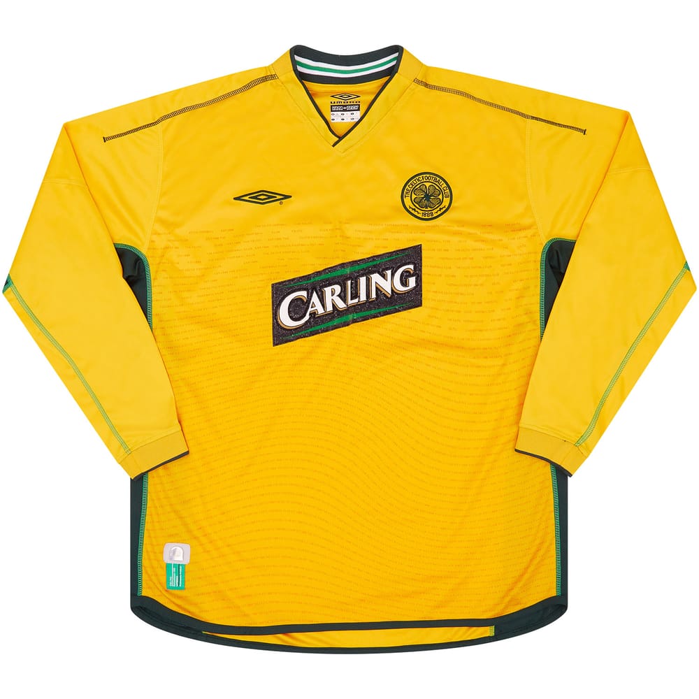 2003-04 Celtic Third L/S Shirt - 6/10 - (XL)