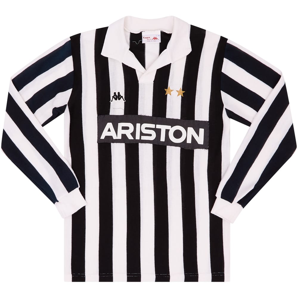 1982-83 Juventus Home L/S Shirt - 8/10 - (S)