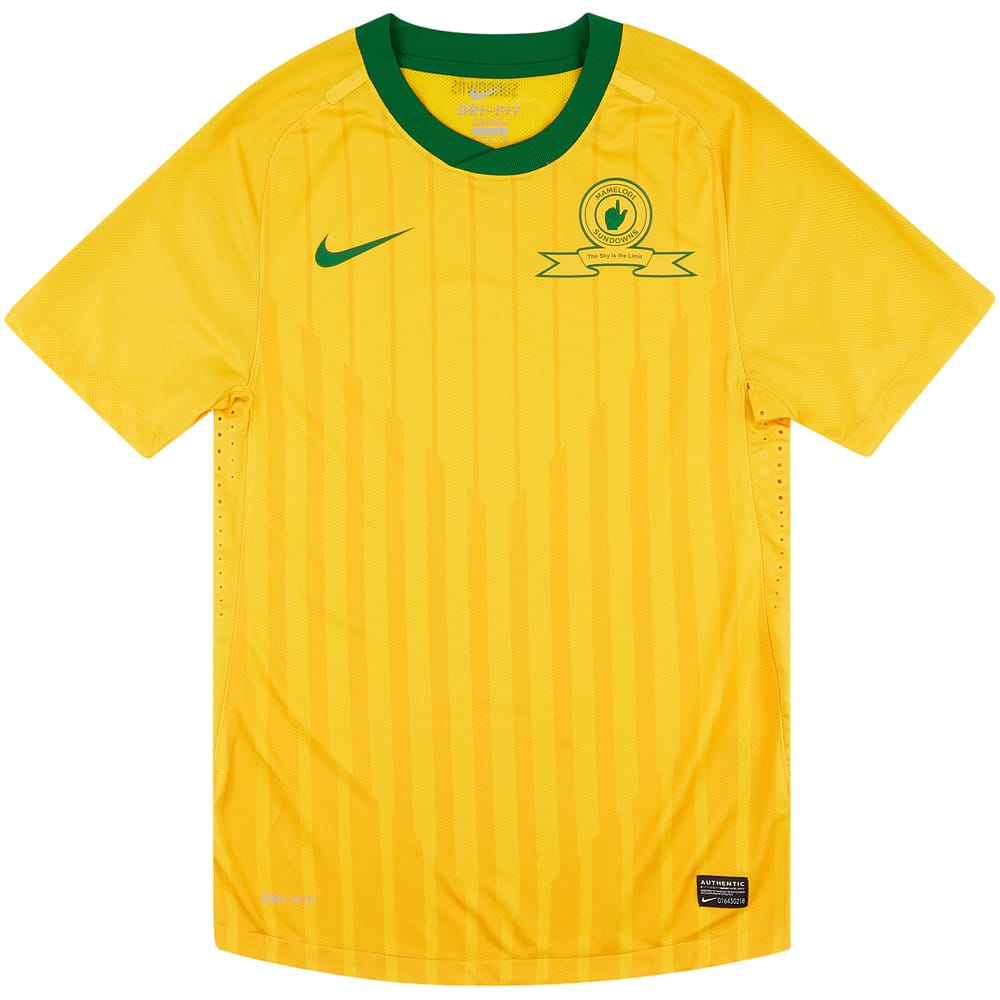 2011-13 Mamelodi Sundowns Player Issue Home Shirt - 9/10 - (S)