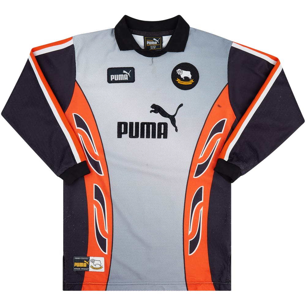 1997-98 Derby County GK Shirt - 7/10 - (S)