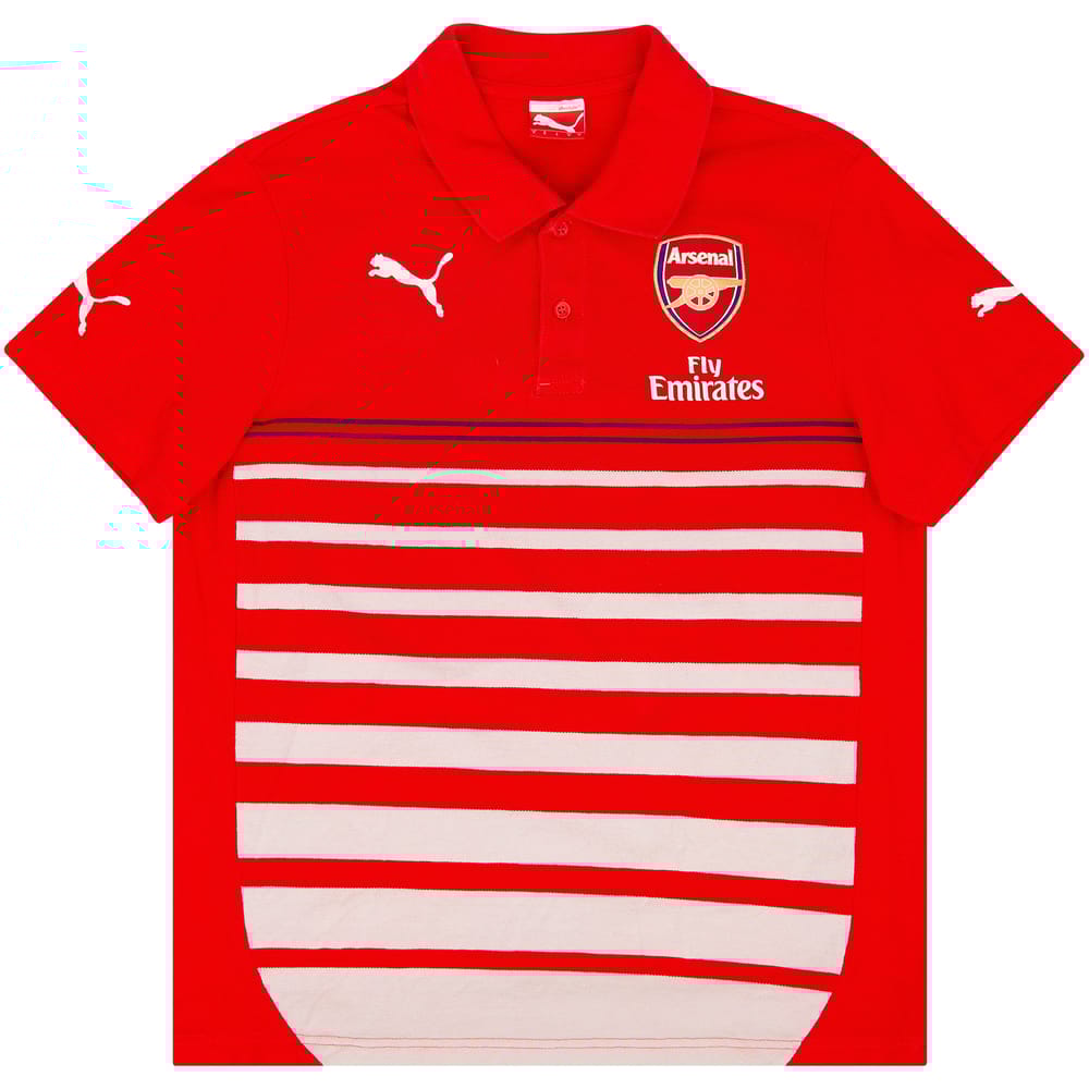 2014-15 Arsenal Puma Polo Shirt - 8/10 - (S)