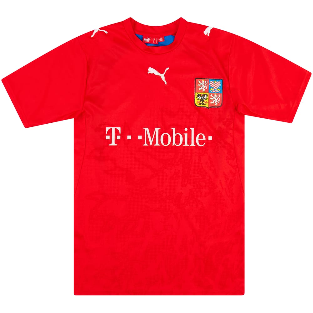 2006-08 Czech Republic Basic Home Shirt - 6/10 - (XS)