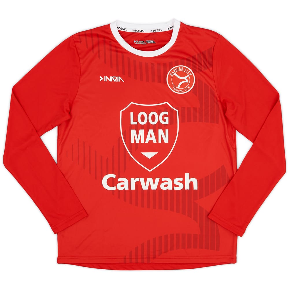 2019-20 Almere City Youth Team Home L/S Shirt - 10/10 - (XL.Boys)