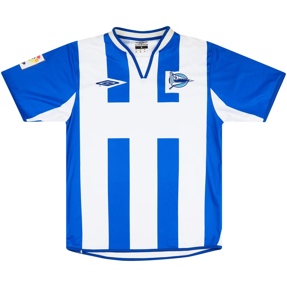 2005-06 Alaves Home Shirt - 10/10 - (S)