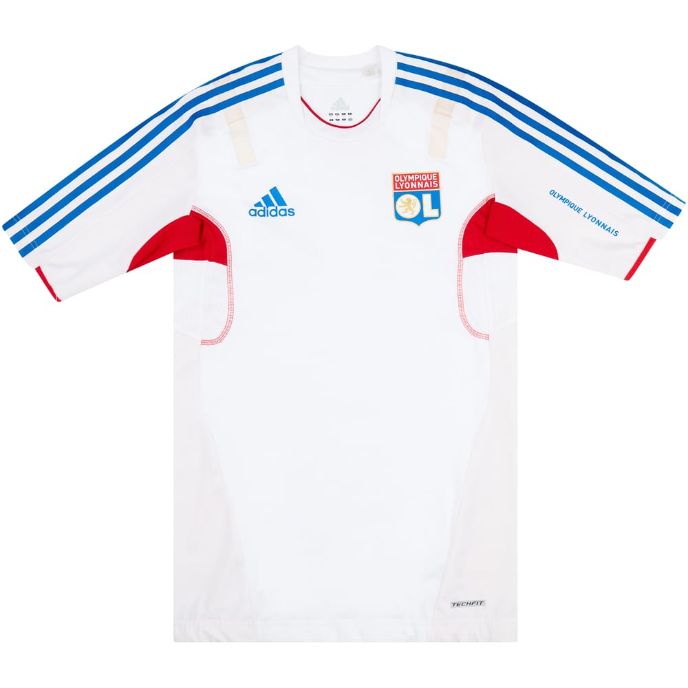 2011-12 Lyon Player Issue Techfit Training Shirt - 9/10 - (S)