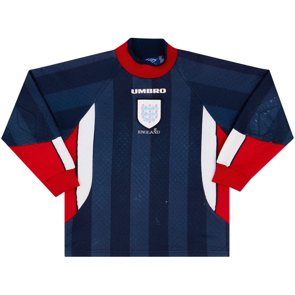 1997-98 England GK Shirt - 6/10 - (Y)