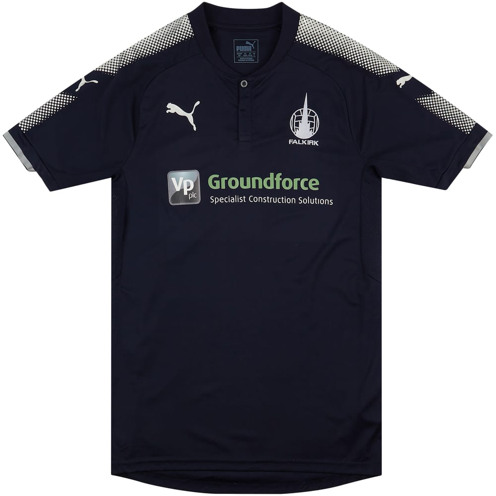 2017-18 Falkirk Youth Match Issue Home Shirt #7