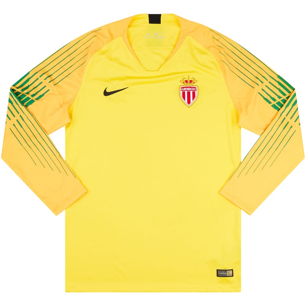 2018-19 Monaco Authentic GK Shirt - 8/10 - (L)