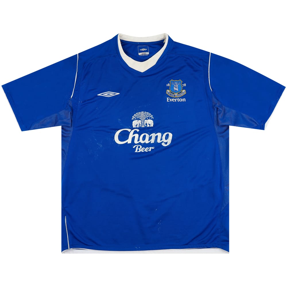2004-05 Everton Home Shirt - 5/10 - (XL)