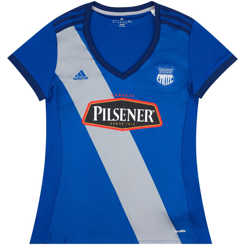 2017 Emelec Home Shirt - 9/10 - (Women's L)
