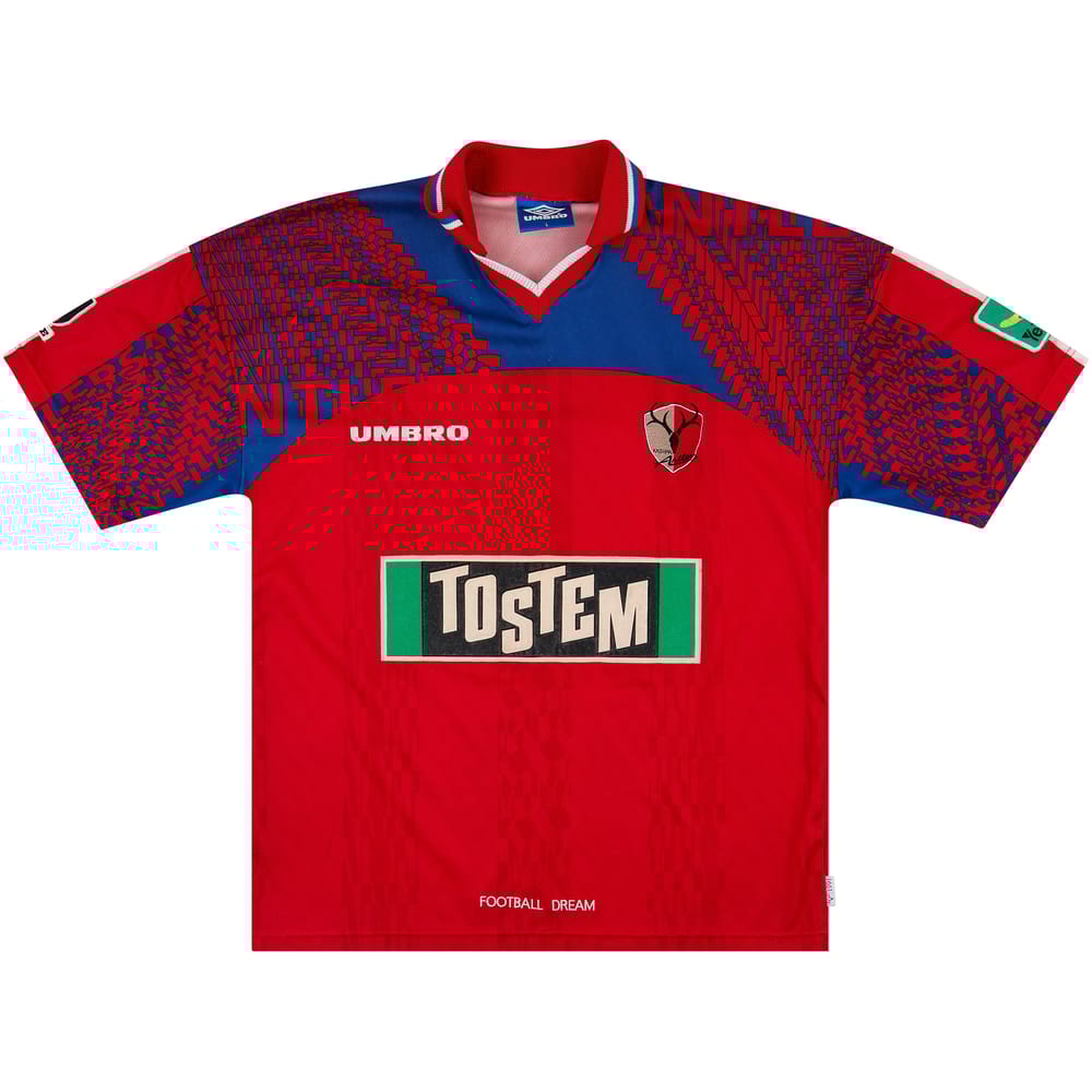 1997 Kashima Antlers Home Shirt - 8/10 - (L)