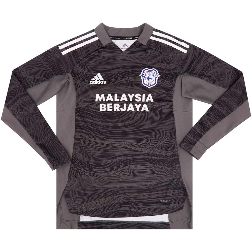 2021-22 Cardiff Youth Issue GK Shirt #1 - 8/10 - (13-14Y)
