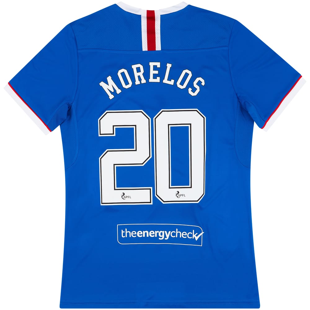 2020-21 Rangers Special Edition 'Champions 55 20/21' Home Shirt Morelos #20 (S)