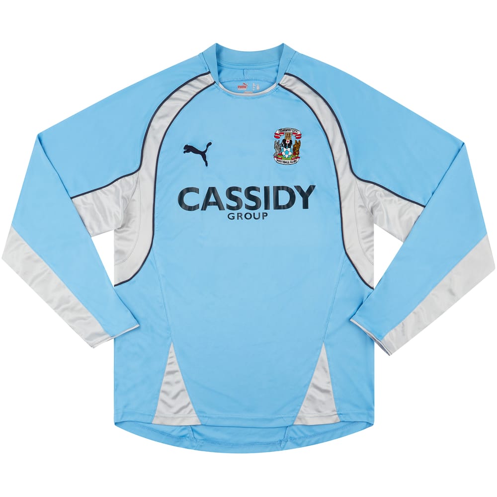 2007-08 Coventry Home L/S Shirt #12 - 8/10 - (L)