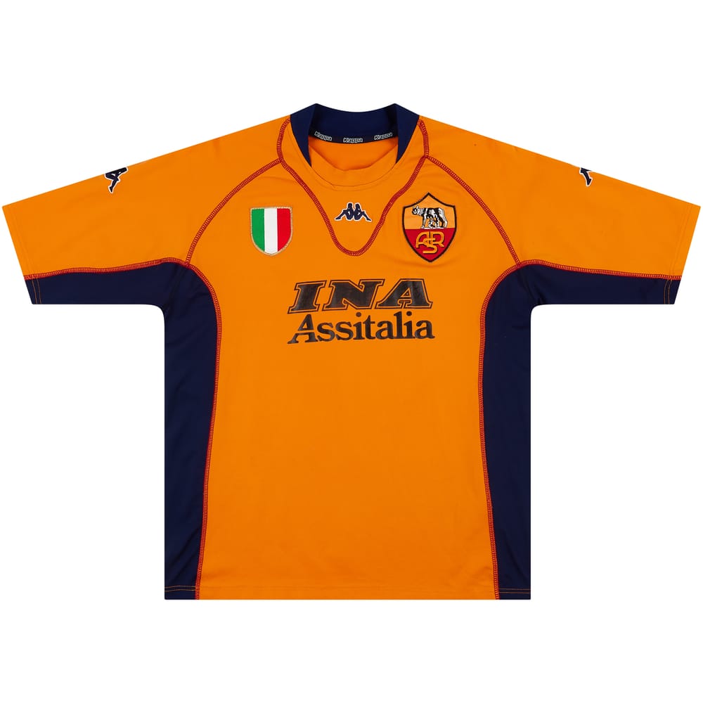 2001-02 Roma Fourth Shirt - 8/10 - (XXL)