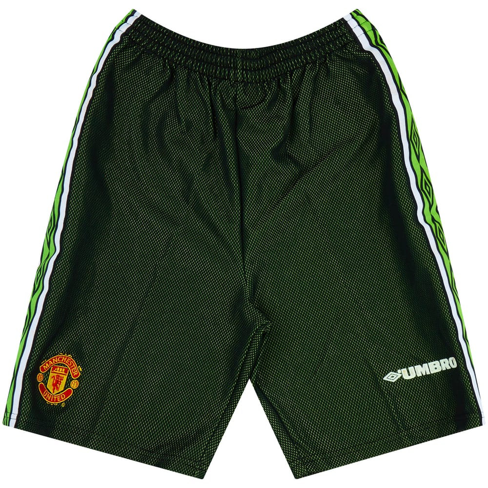 1998-99 Manchester United GK Shorts - 9/10 - (S)