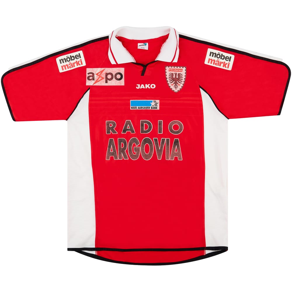 2002-03 FC Aarau Home Shirt - 5/10 - (M/L)