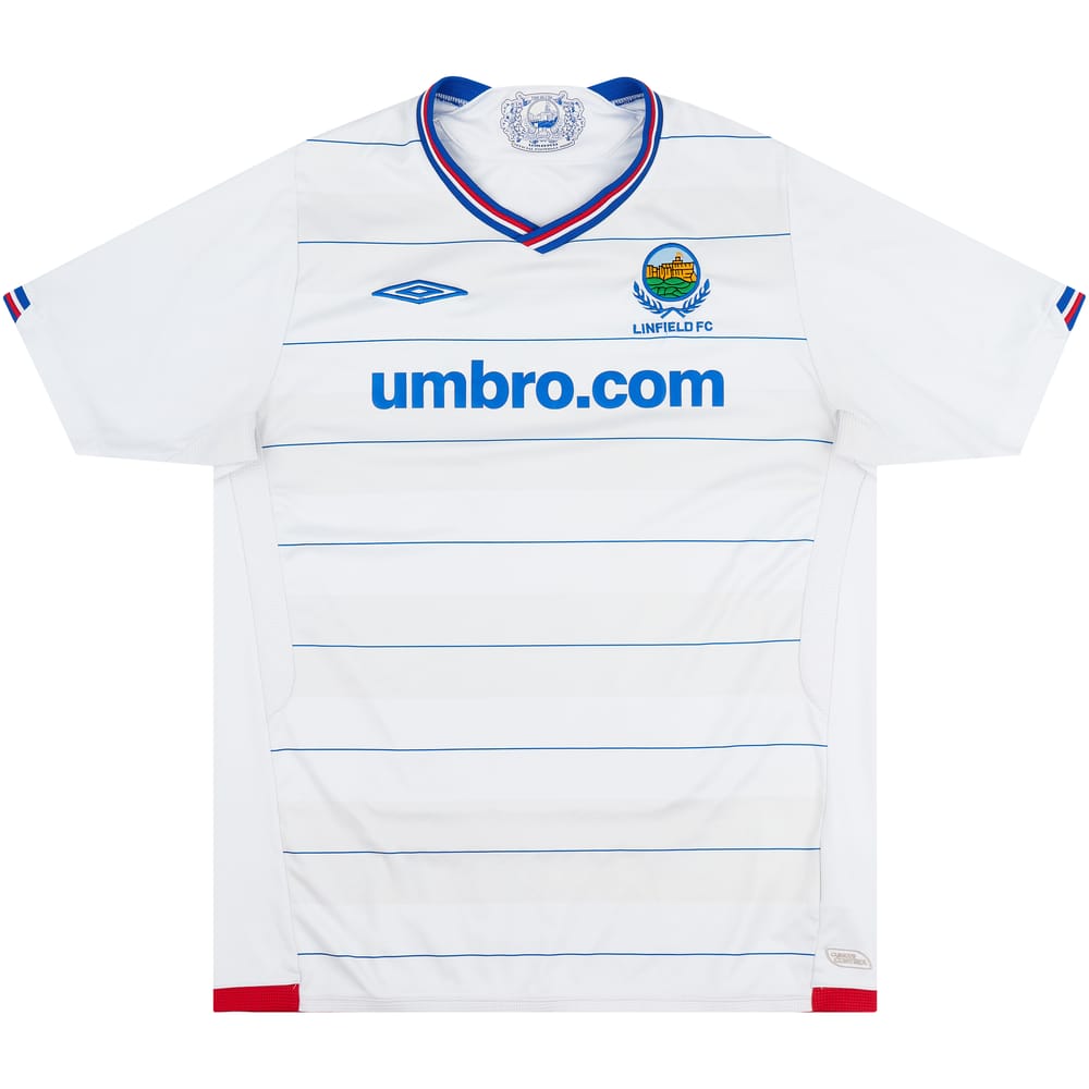 2009-10 Linfield Away Shirt - 9/10 - (L)