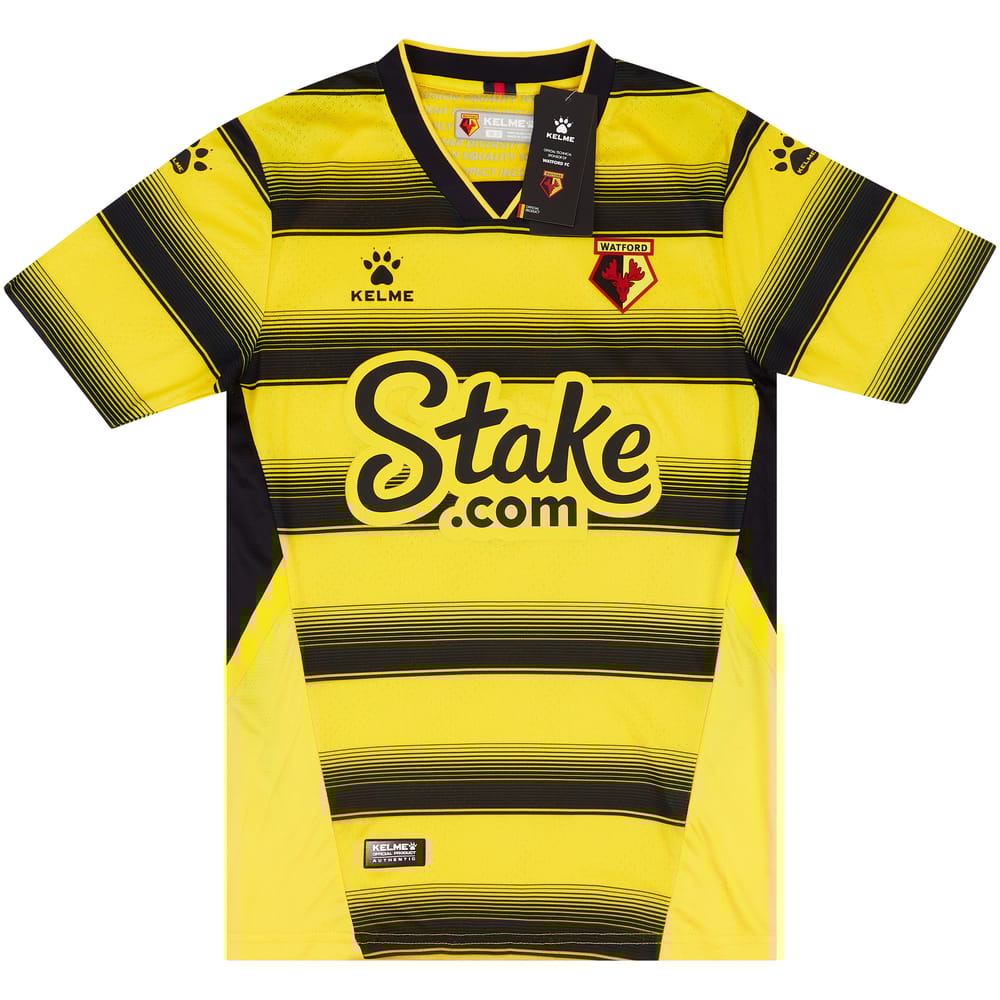 2021-22 Watford Home Shirt (S)