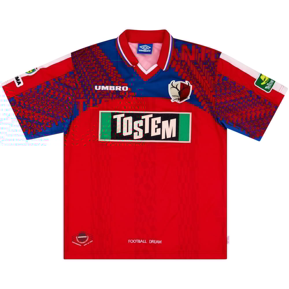 1997 Kashima Antlers Home Shirt - 8/10 - (L)