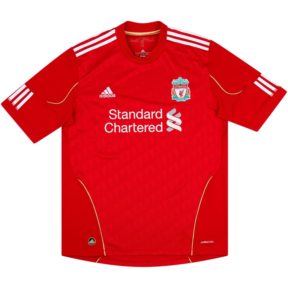 2010-11 Liverpool Home Shirt - Good 5/10 - (L)