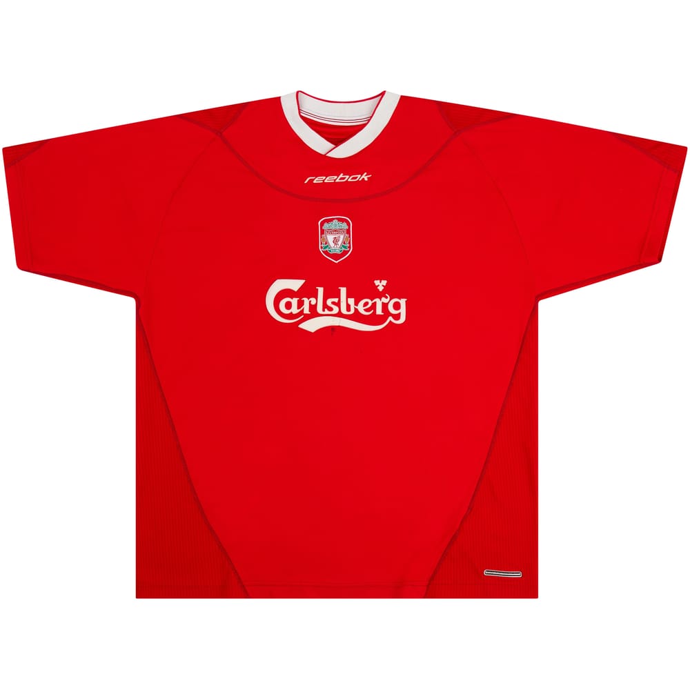 2002-04 Liverpool Home Shirt - Good 5/10 - (XXL)