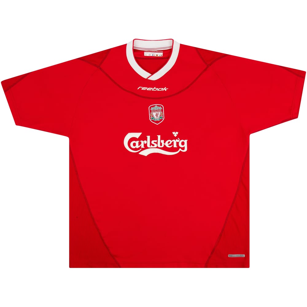 2002-04 Liverpool Home Shirt - Good 5/10 - (XL)